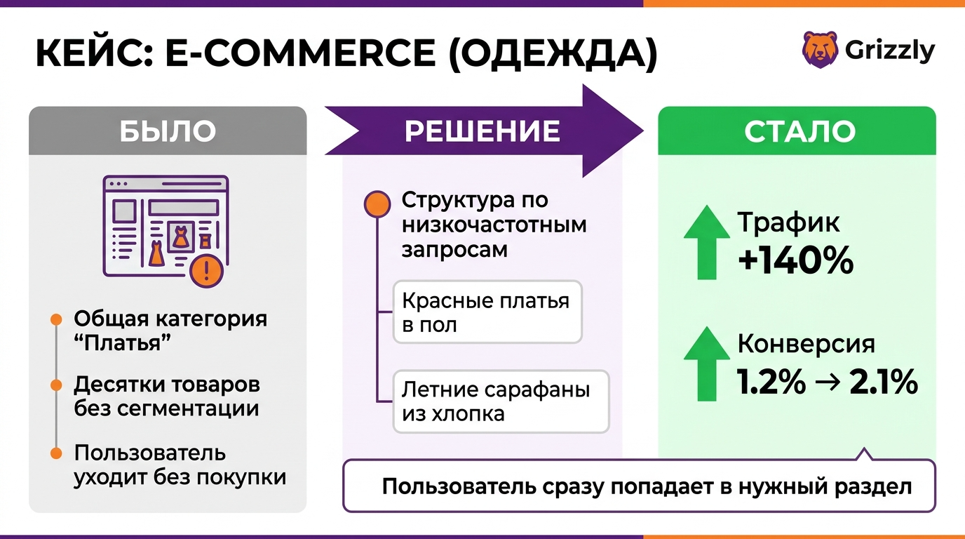 кейс магазина одежды