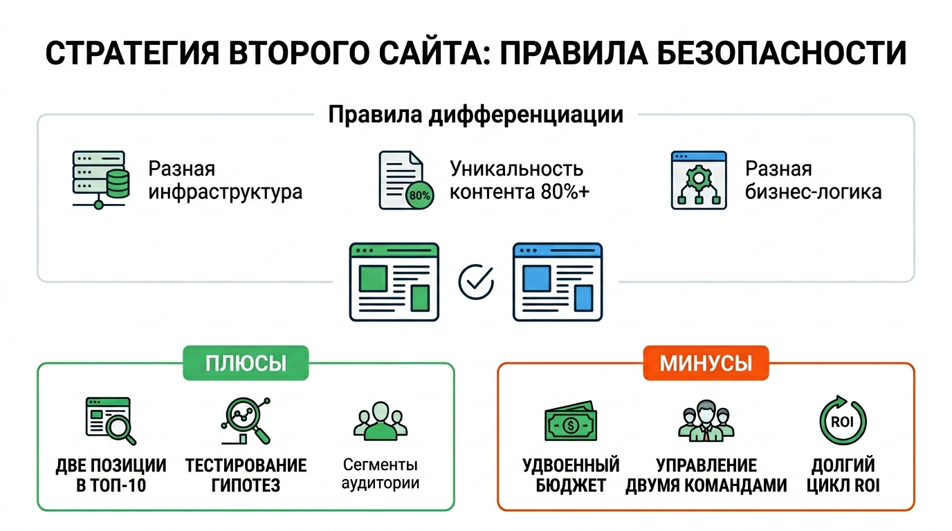 стратегияя второго сайта