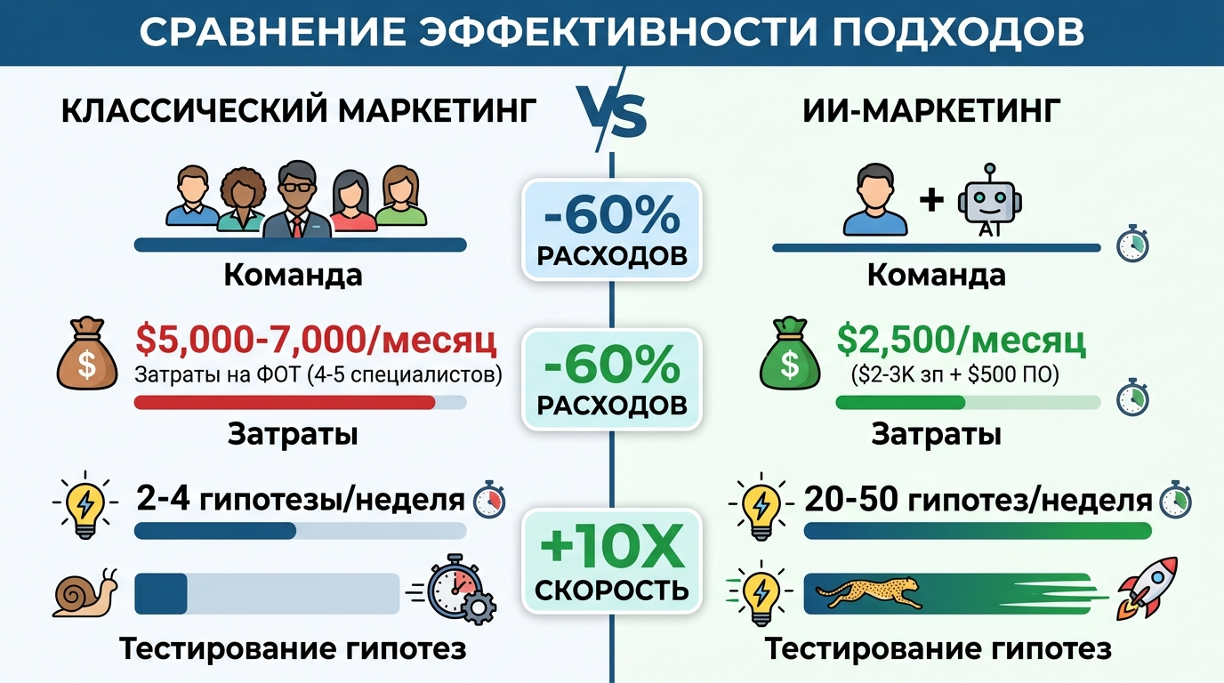 Сравнение подходов
