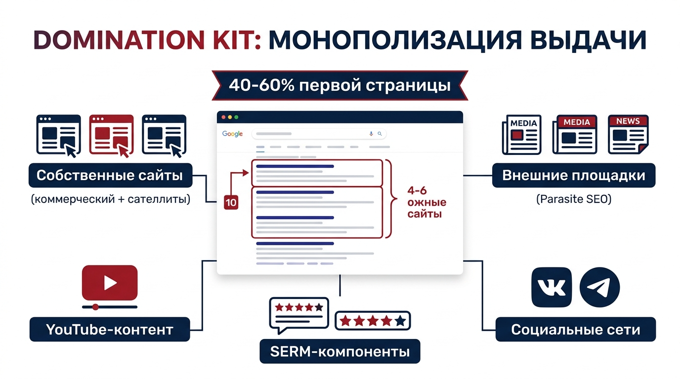 как монополизировать выдачу