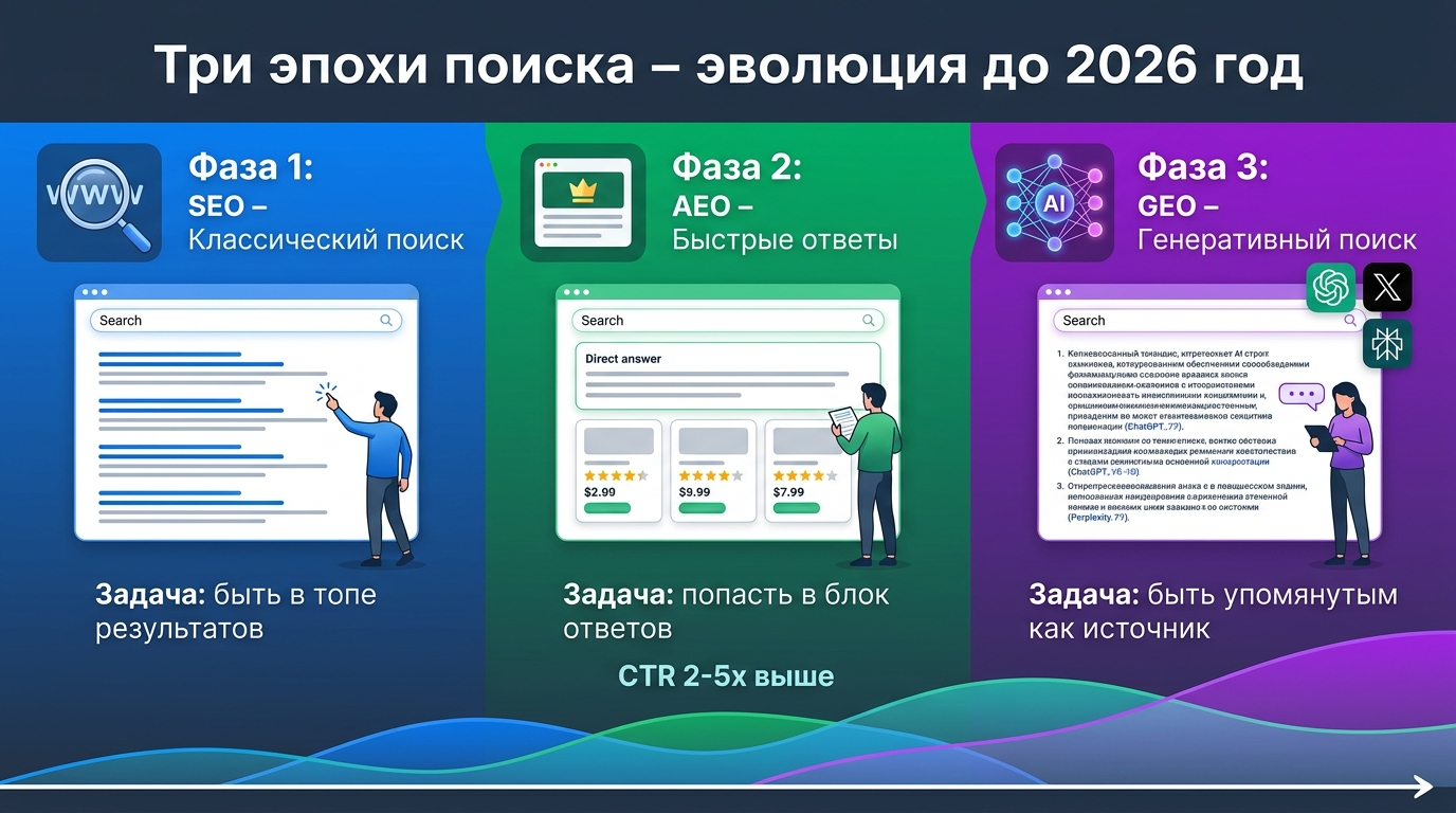 эволюция seo поиска