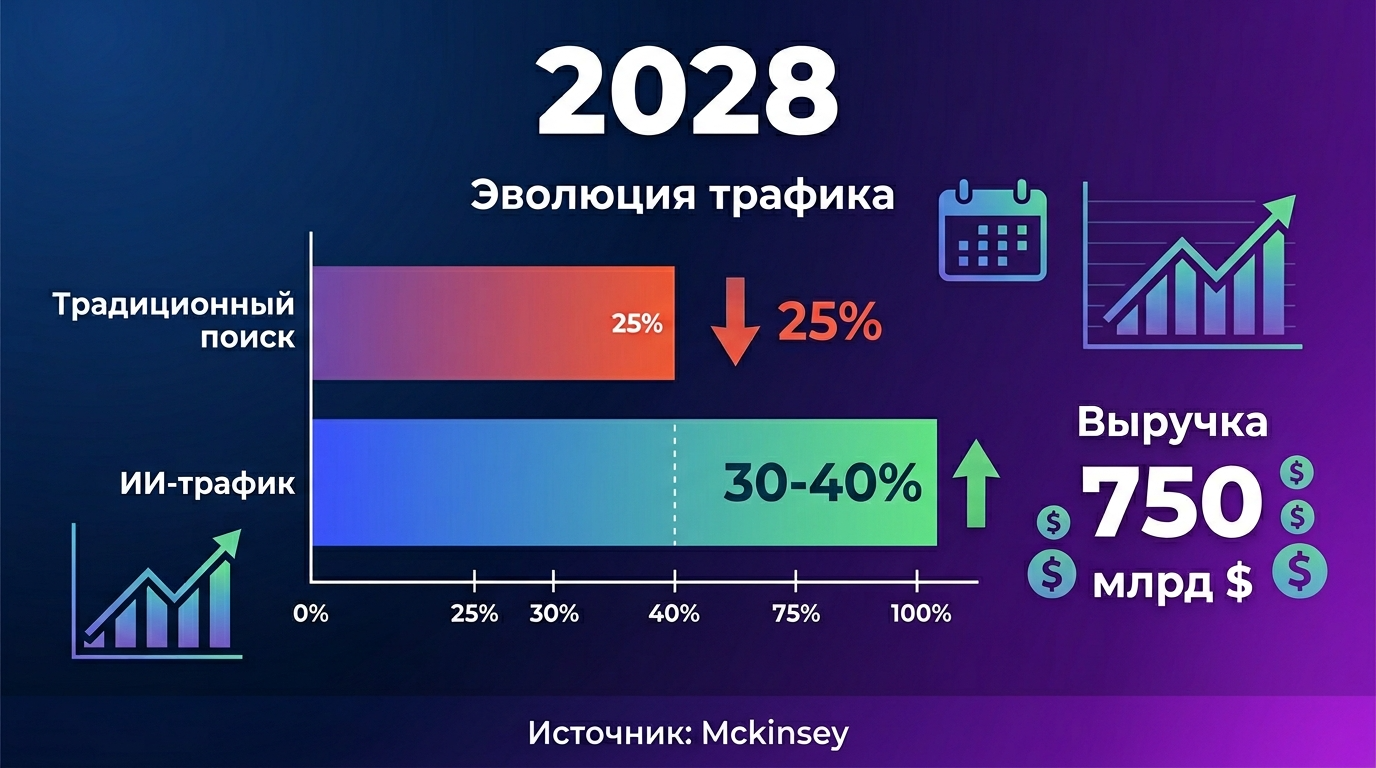 Прогноз трафика в 2028 году