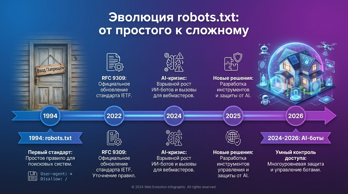 Эволюция стандартов