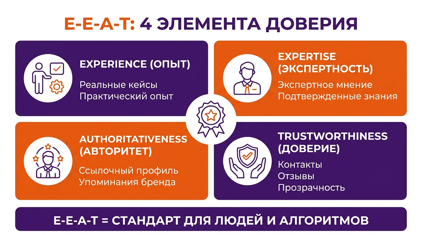 описание элементов EEAT