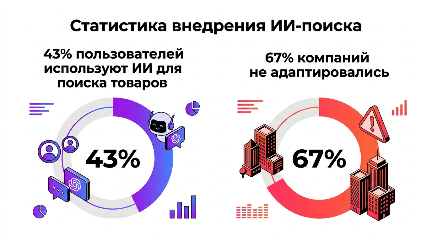 Статистика охвата ии
