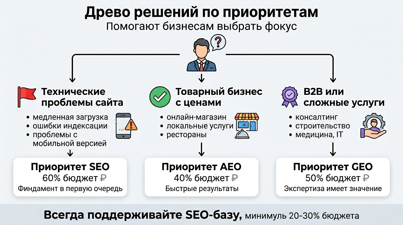 как и какой подход выбрать