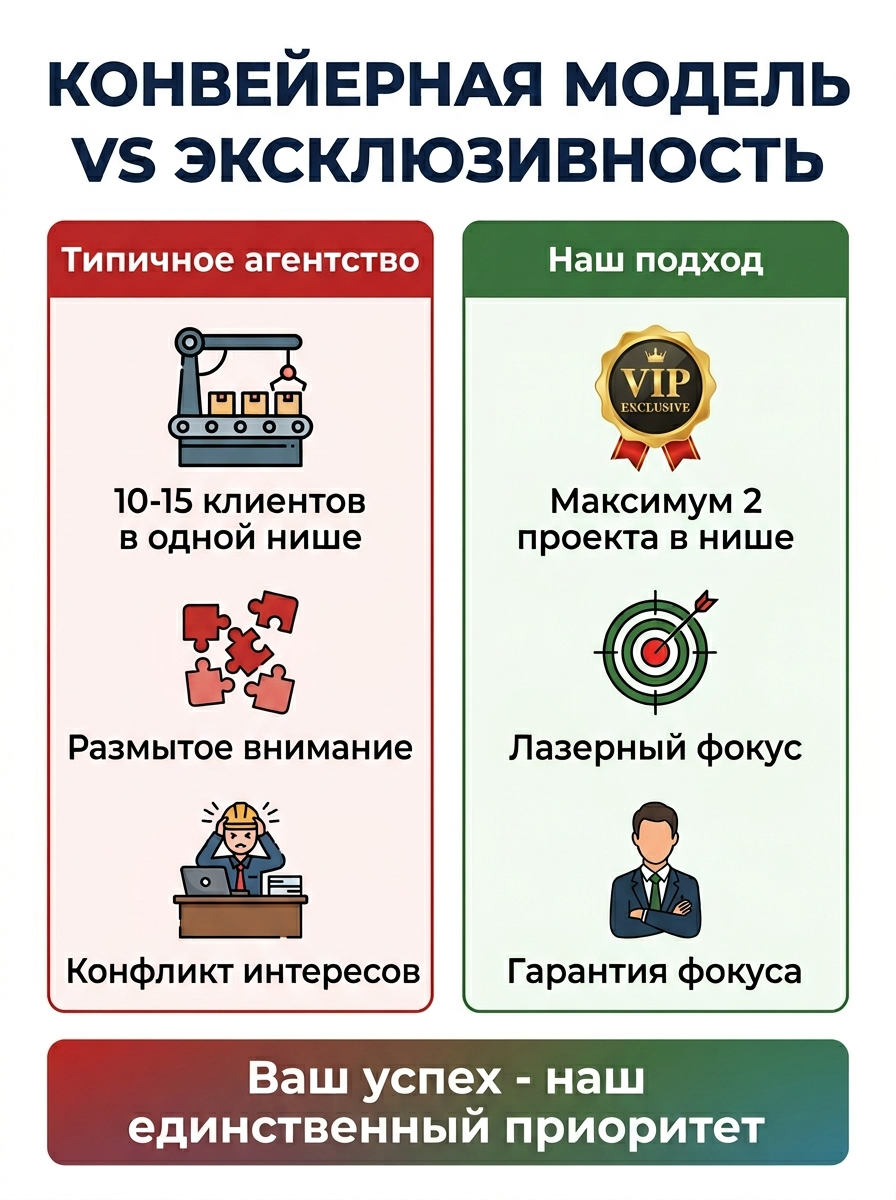 сравнение моделей продвижения