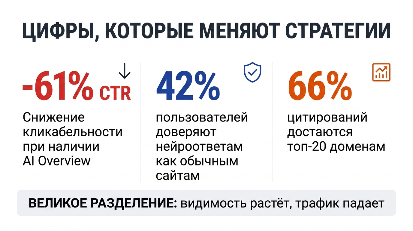 статистика по кликам и трафику