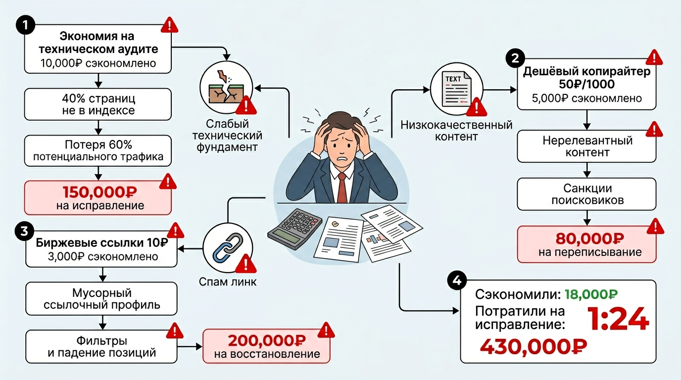 последствия экономии