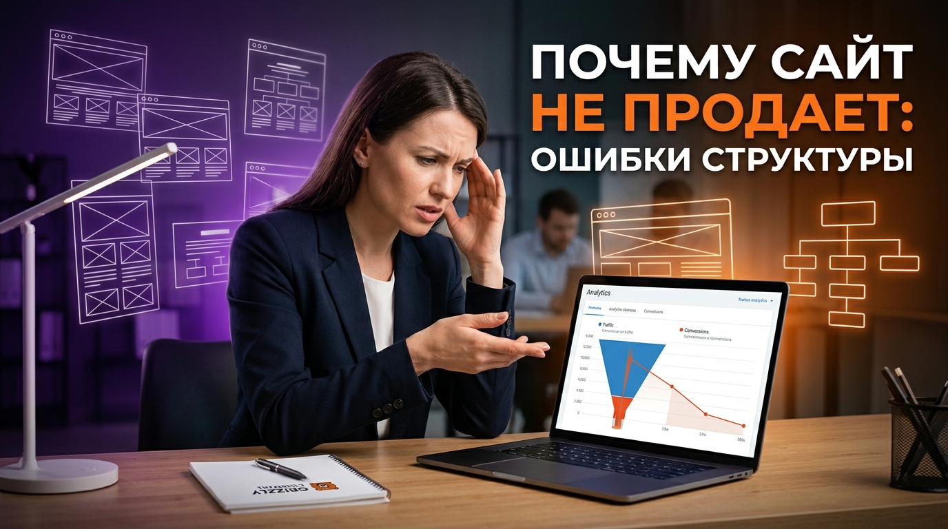 Почему сайт не продает: ошибки структуры