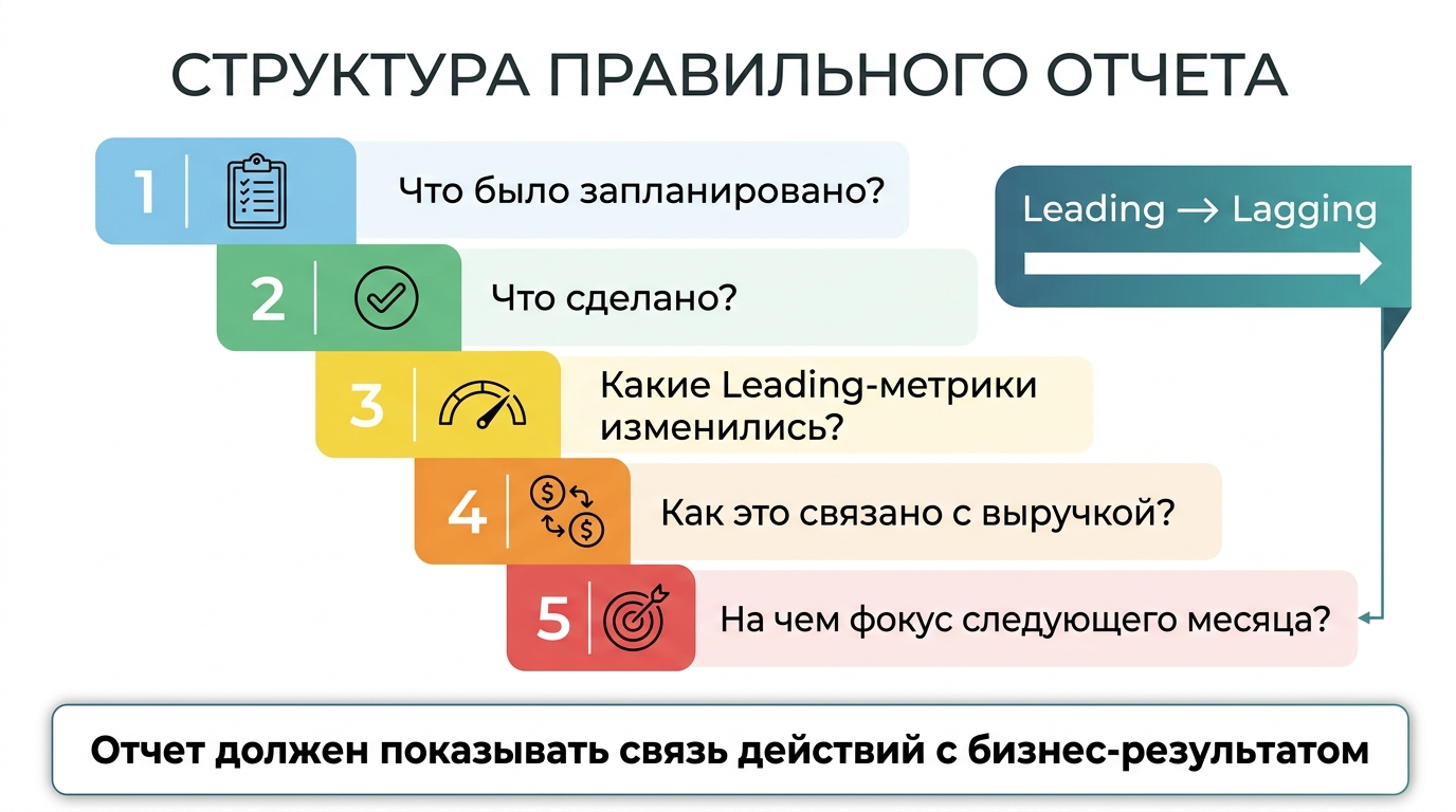 структура отчета