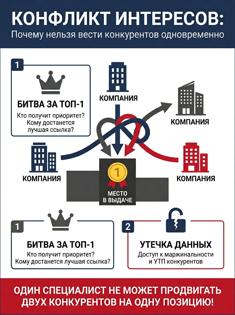 описание конфликта интересов