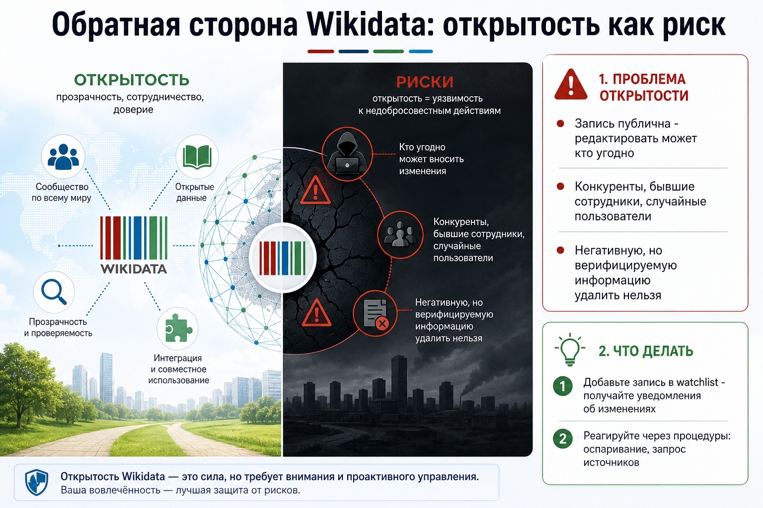 Риски wikidata