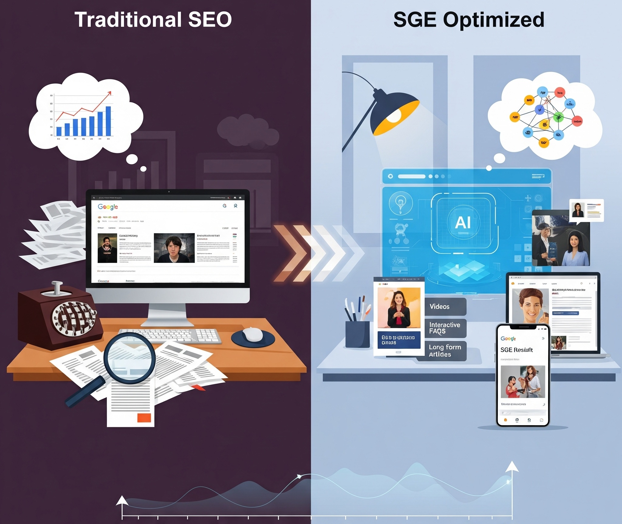 Сравнение методов продвижения