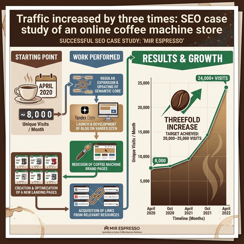 Результаты продвижения