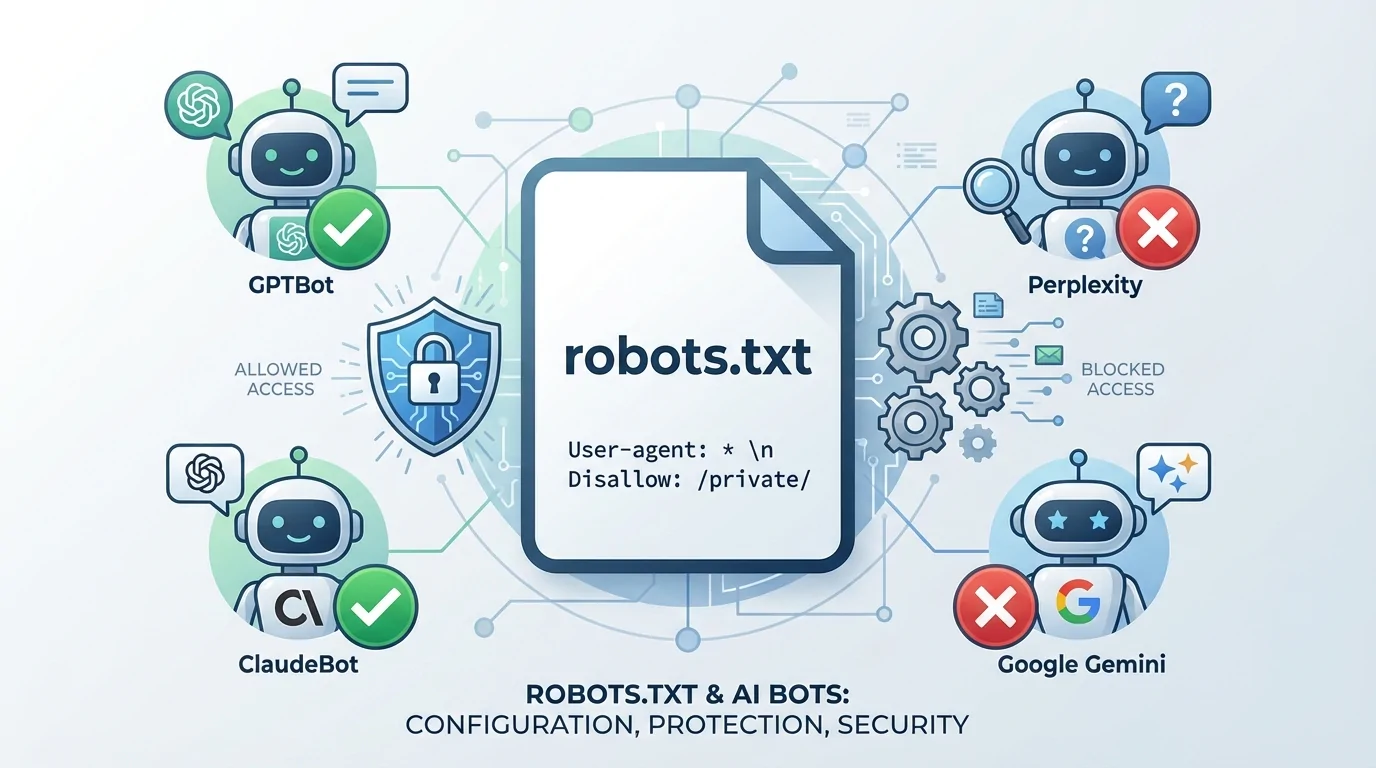 Настройка robots.txt для AI-ботов: управляем GPTBot, ClaudeBot и другими AI краулерами