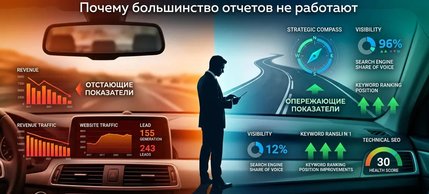 Leading vs Lagging: почему компании управляют прошлым, а не ростом