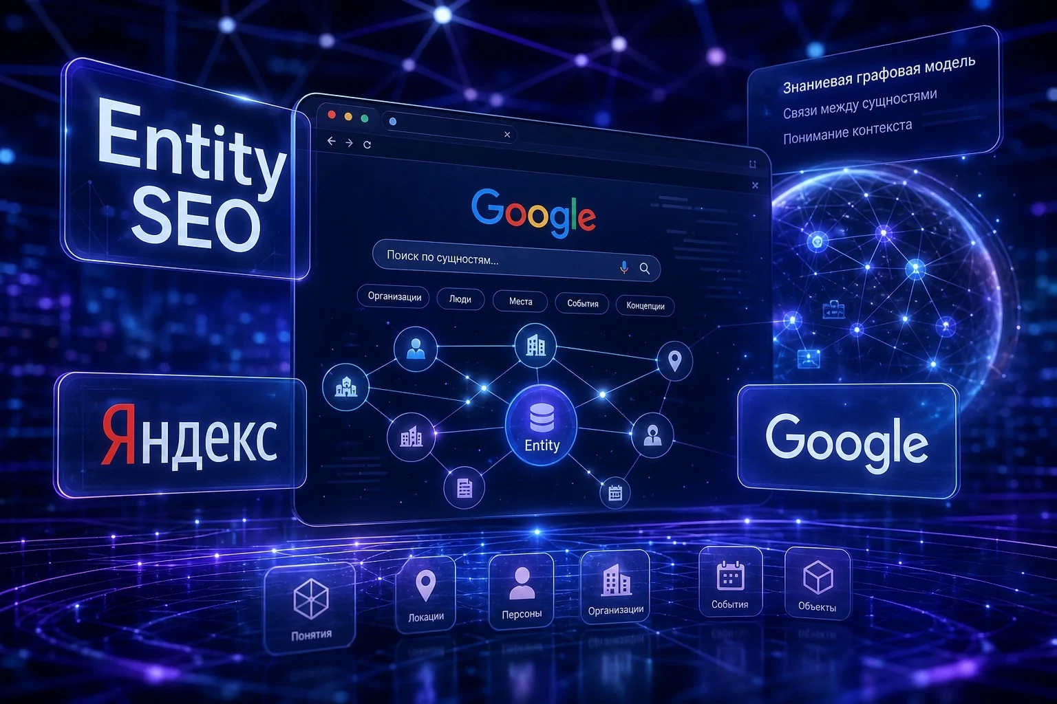 Entity SEO: как сущности работают в поиске Google и Яндекса