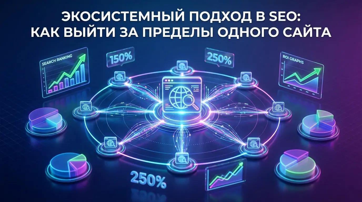 Экосистема роста: почему одного сайта уже мало и как монополизировать поисковую выдачу