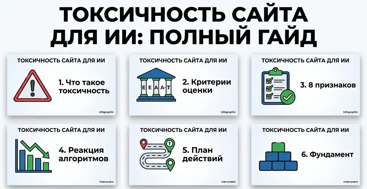 Сайт падает в выдаче? Возможно, вы «токсичны» для ИИ